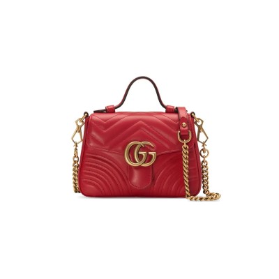 GUCCI GG MARMONT MINI TOP HANDLE BAG 547260 (21*15.5*8cm)